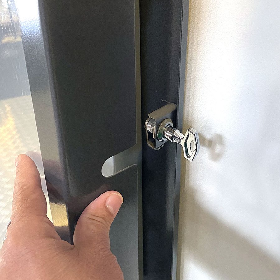 Askeb&aelig;ger Buet med Infoplade - A3