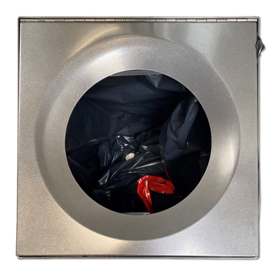 Gr&aring; Affaldsbeholder - 120 Liter