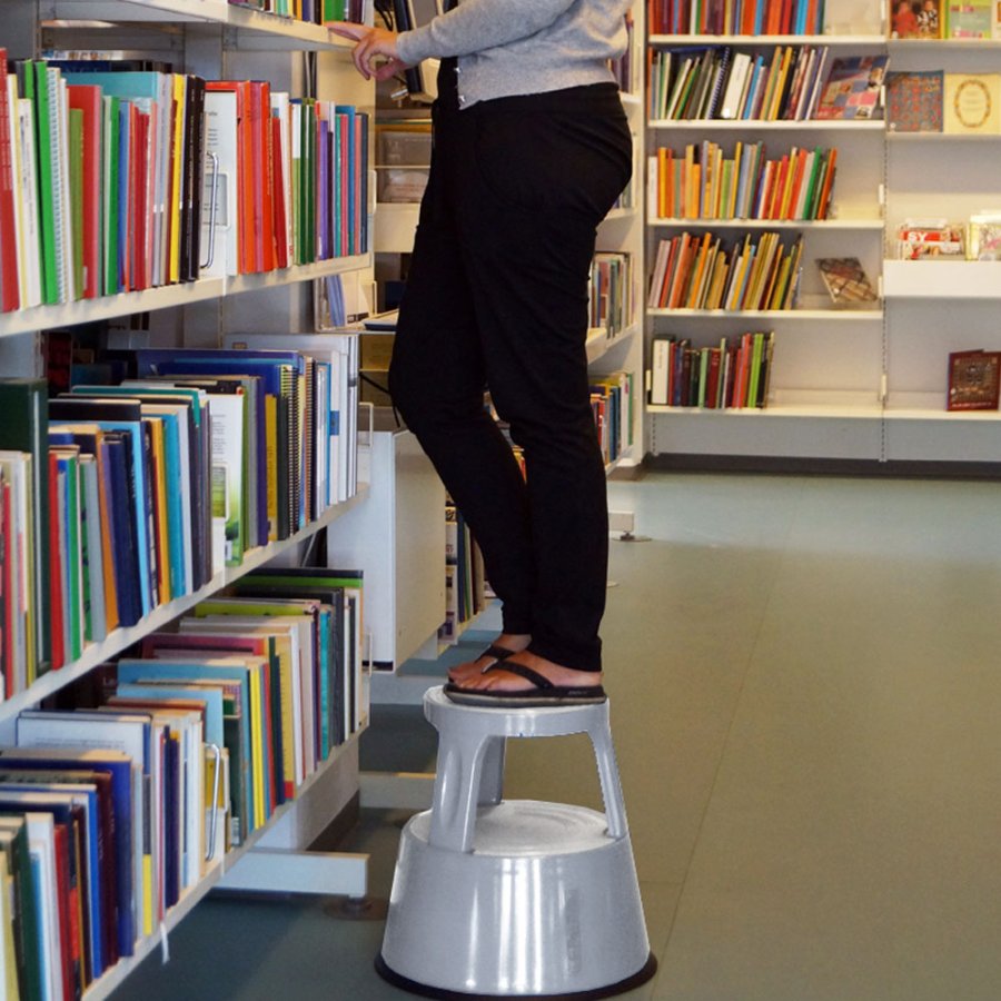 Elefantfod skammel i plast - Lysgr&aring;