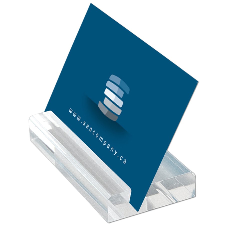 Visitkortholder Blok, 5,1 cm lang