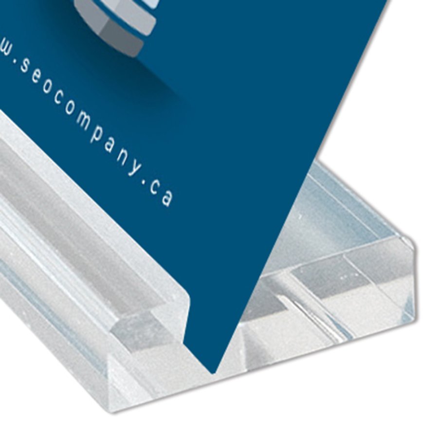 Visitkortholder Blok, 5,1 cm lang