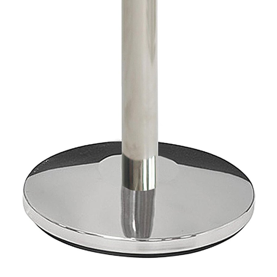 S&oslash;lv Afsp&aelig;rringsstolpe - 1 Stander med 3m sort b&aring;nd