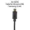 Kabel type V8 micro USB til Samsung, LG, etc. #2
