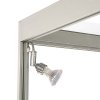 Vitrine glasskab - Showcase Counter Solo glasmontre med LED lys og l&aring;s � s&oslash;lv #5
