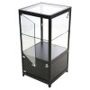 Vitrine, Showcase Counter Solo, LED Lys, m. l&aring;s, Sort #2