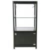 Vitrine, Showcase Counter Solo, LED Lys, m. l&aring;s, Sort #3