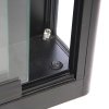Vitrine, Showcase Wall Duo, LED Lys, m. l&aring;s, Sort #6