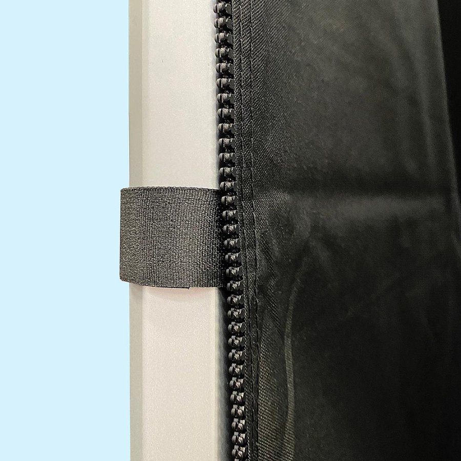 Side til Event Tent Lux, 3 x 3 m, sort, uden tryk