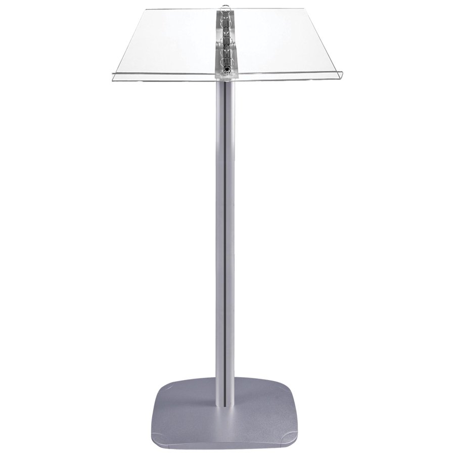 Flick Menu stander horisontal - A4 Bladrestativ - 21x29.7 cm - s&oslash;lv