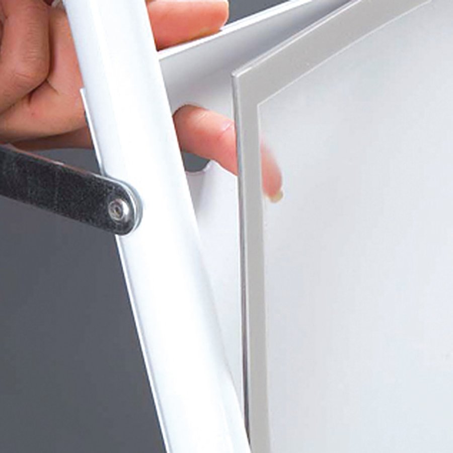 Expo Sign Standard Gadeskilt - A2 - hvid