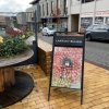 Gadeskilt m. Logoplade, Expo Sign, Sort, B1 - 70 x 100 cm #8