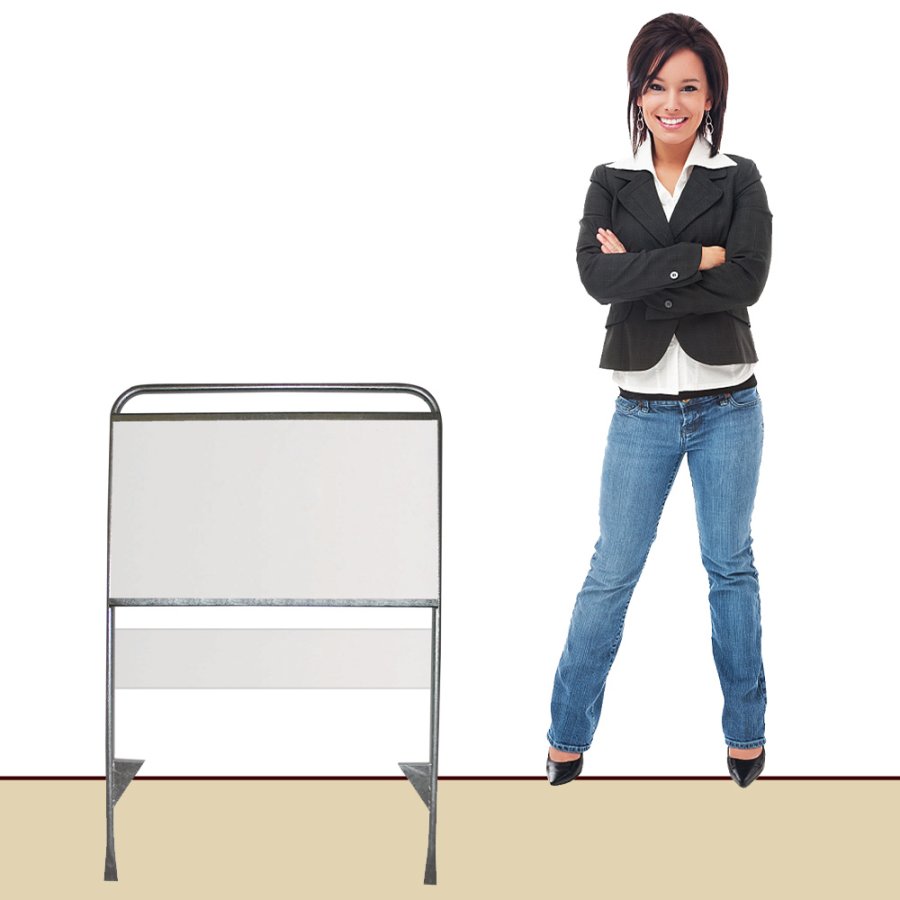 Estate Sign Standard, m&aelig;glerskilt, uden plade