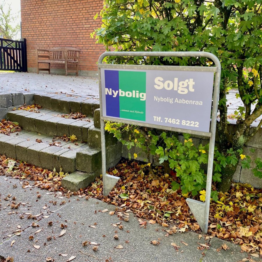 Estate Sign Standard, m&aelig;glerskilt, uden plade