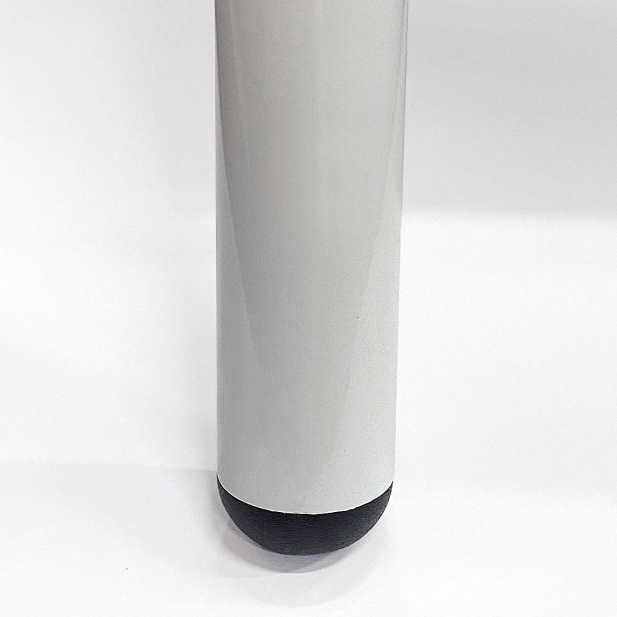 Expo Gotik Lux Gadeskilt med logoplade - 50x70 cm - hvid