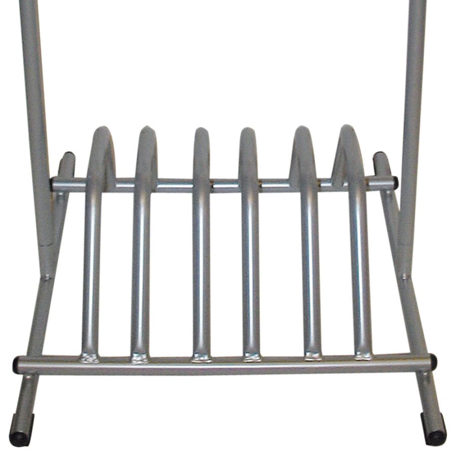 Expo Gotik Gadeskilt med cykelparkering og logoplade - s&oslash;lv