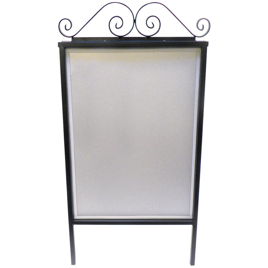 Antique Gadeskilt - 50x70 cm - sort