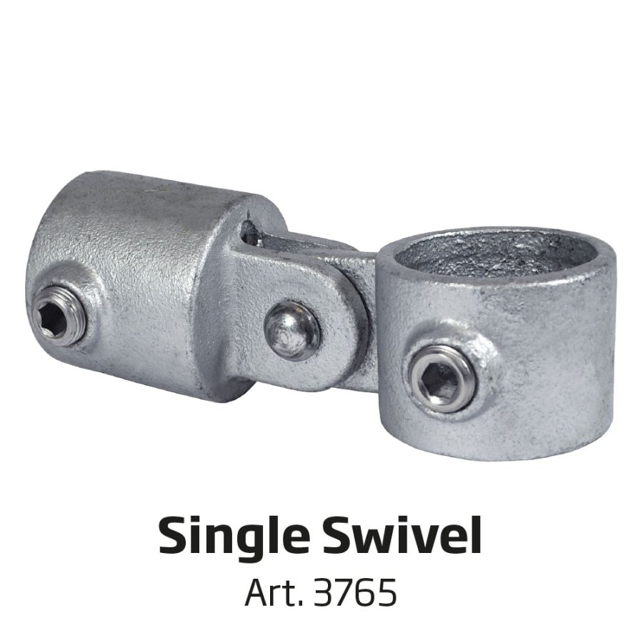 Banner Tube High Stand, fritst&aring;ende ramme af alur&oslash;r 0,3 mm / &Oslash; 48 mm - 100 x 100 cm