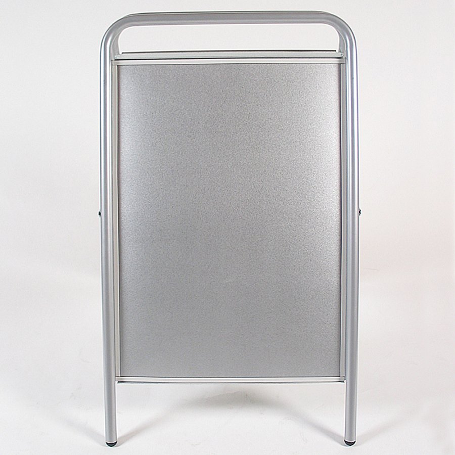 Expo Sign Lux Gadeskilt - 50x70 cm - s&oslash;lv