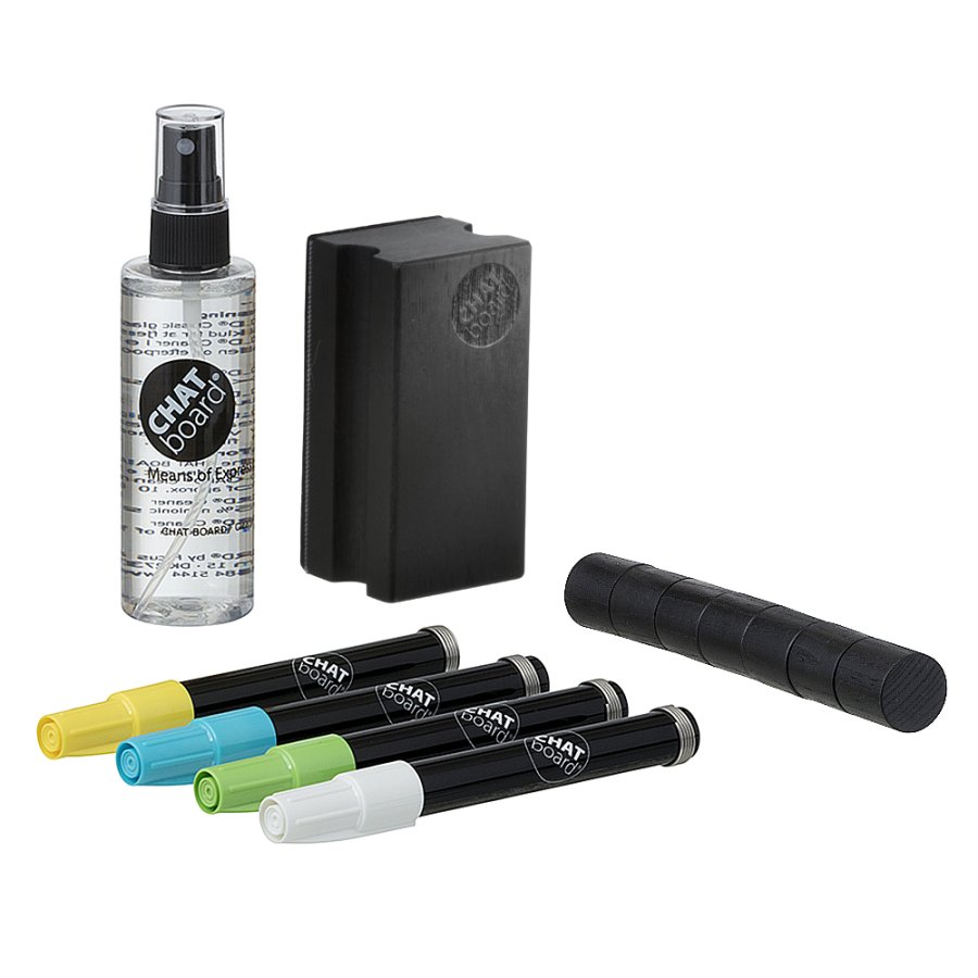 CHAT BOARD Woody Black Neon-1 Starter Set
