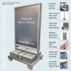 Gadeskilt Heavy Outdoor betonstander, A0 - 84,1 x 118,9 cm #8