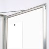 Infobox med L&aring;s (Magnetic Slim), 4 x A4, alu/s&oslash;lv #2