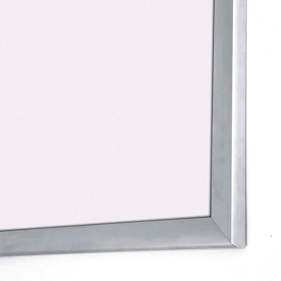 Infobox med L&aring;s (Magnetic Slim), 4 x A4, alu/s&oslash;lv