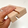 WOOD Block menuholder 70 mm, lodret/vinklet #2
