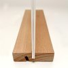 WOOD Block menuholder i akryl A6, lodret/vinklet #2