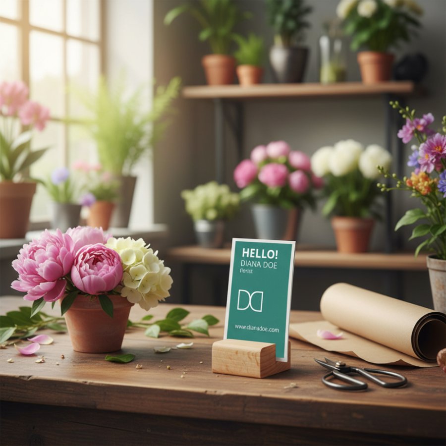 Cardholder Wood Block