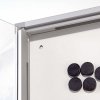 Infoboks med magnetisk whiteboard, l�s foran, 4 x A4, indend�rs, 51,5 x 68,5 cm #3