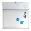 Infoboks med magnetisk whiteboard, l�s foran, 4 x A4, indend�rs, 51,5 x 68,5 cm #2