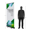 Roll-up kassette, Basic, enkeltsidet, sort, 85 cm #2